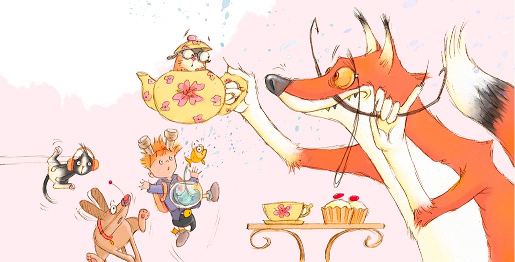 Children’s fiction, homepage