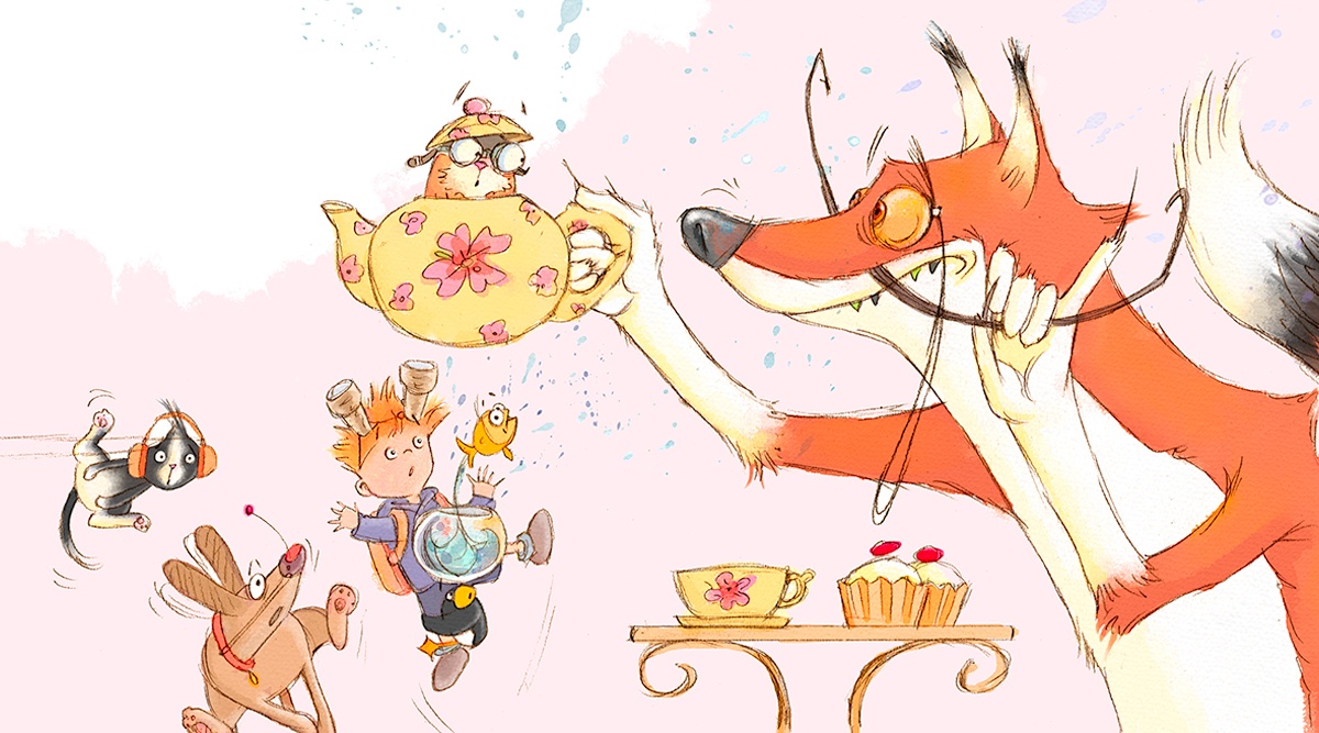 Rascally foxy scribbles