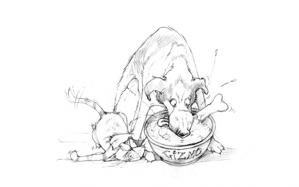 Doggy scribbles